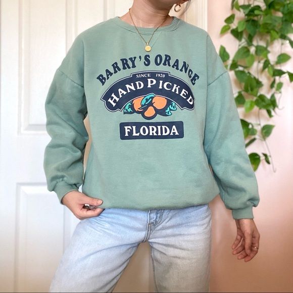 Tops - Barry’s Oranges Crewneck